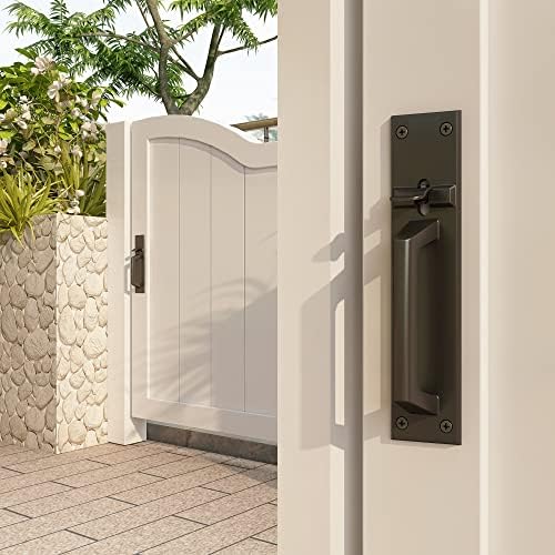 Heavy-Duty Gate Latch for Outdoor Garden Use