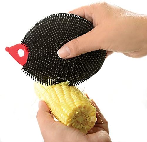 Norpro NOR-1091 Hedgehog Silicone Dish Brush