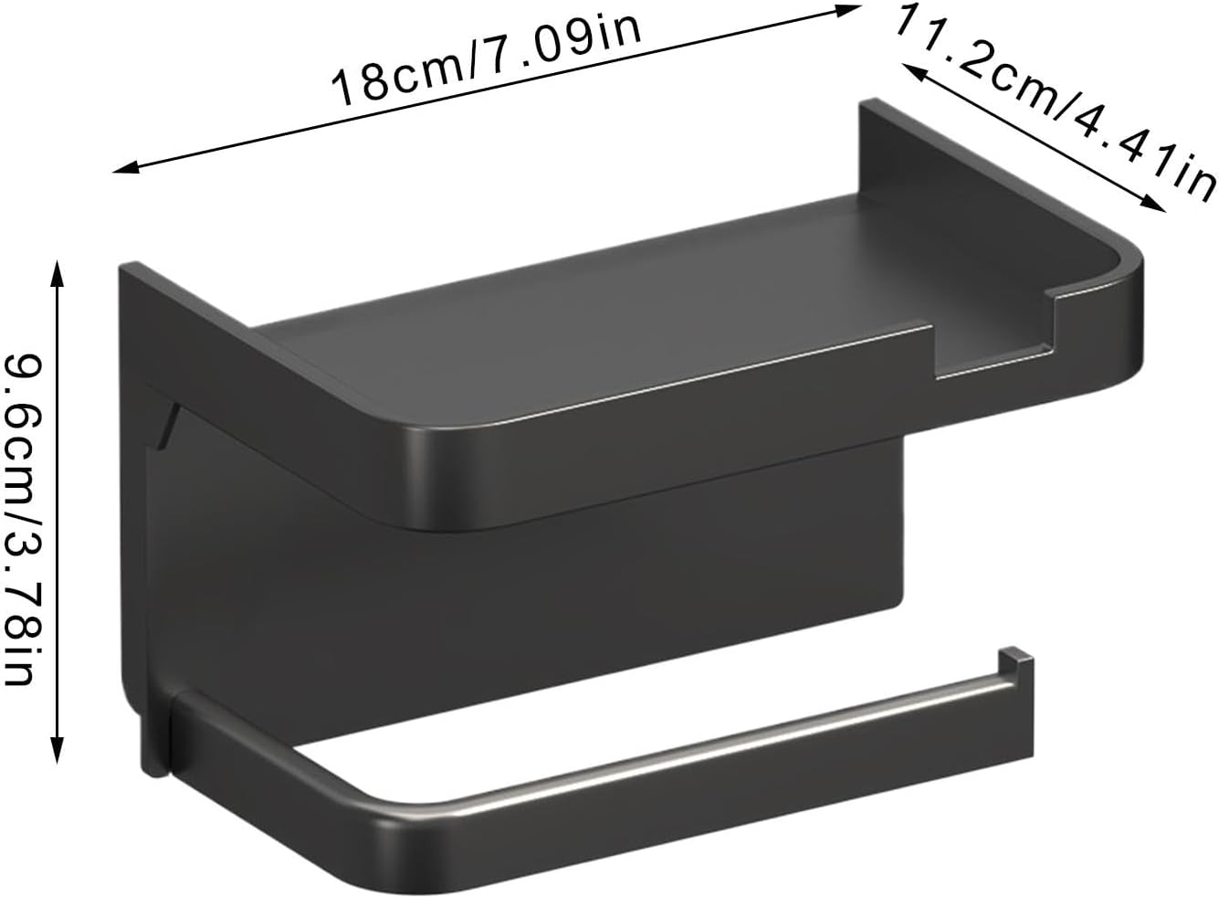 Toilet Paper Holder - Wall-Mounted
