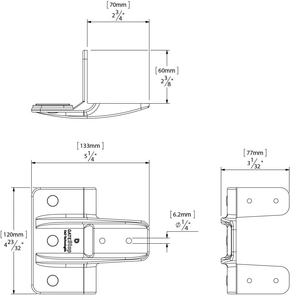 DD Technologies Gate Stop Reduces Sound from Closing
