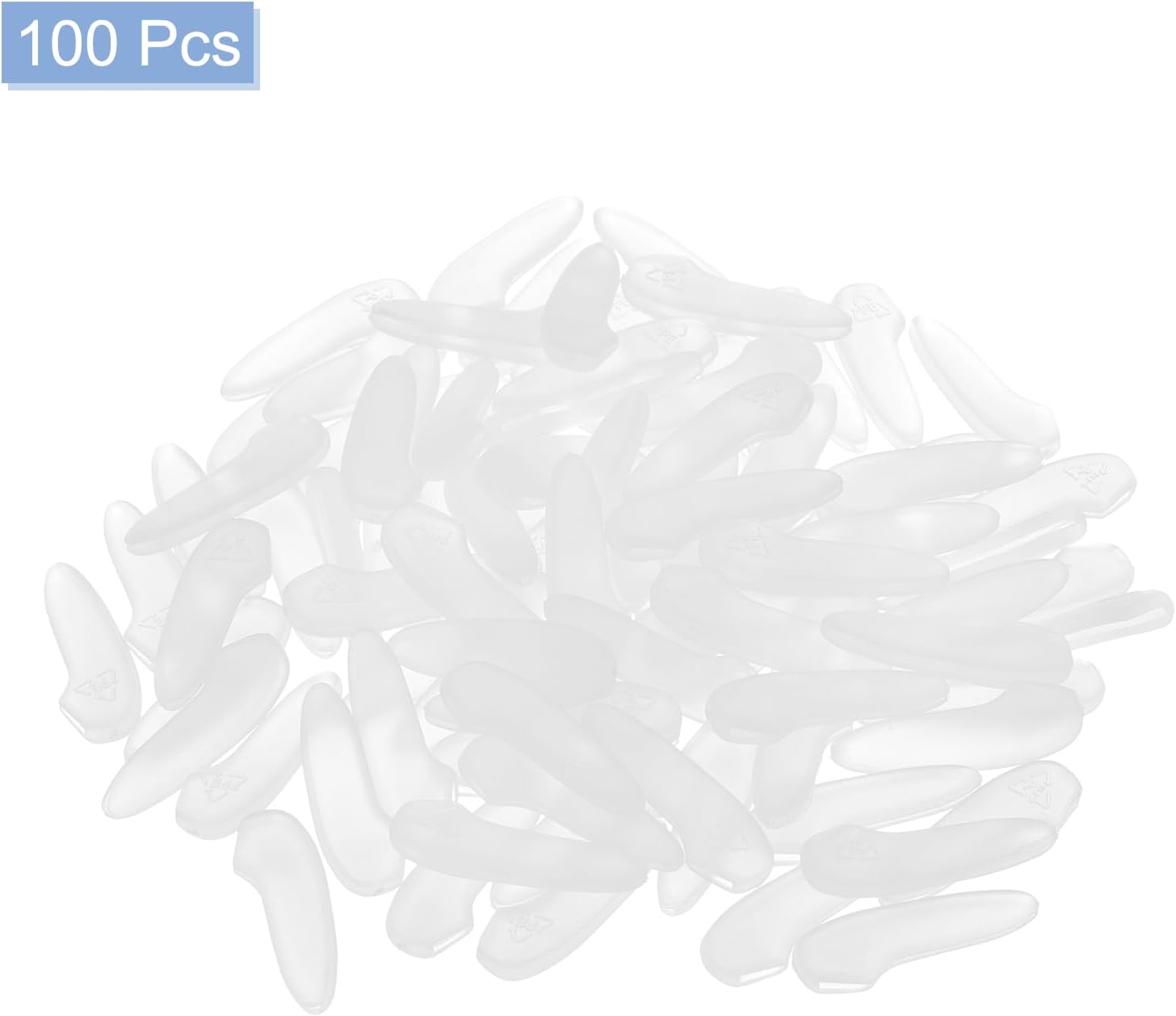 Uxcell 100Pcs Blade Knife Tip Protector Clear Plastic Guard Sleeves