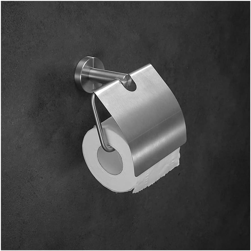 Strong Bathroom Shelf Organizer with Towel Paper Toilet Brush Holders