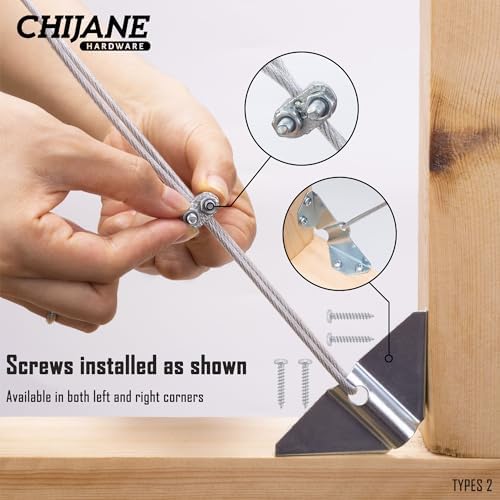 Sturdy Durable Anti-Sagging Gate Kit for Outdoor Use