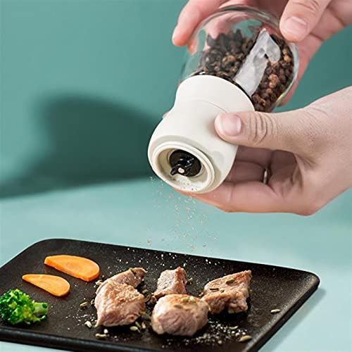 LEIXIUSM Pepper Shakers Set with Salt and Pepper Grinders