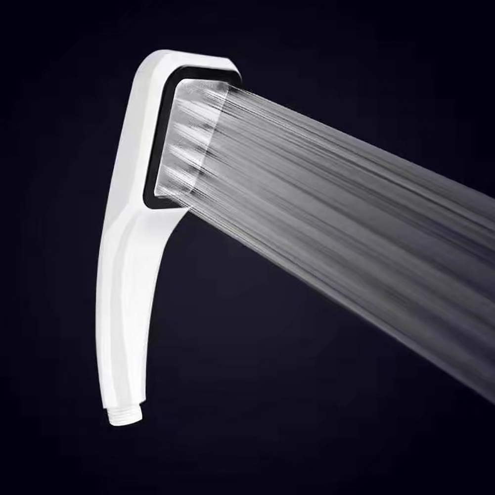 High-Pressure Handheld Shower Head with 300 Holes Orange
