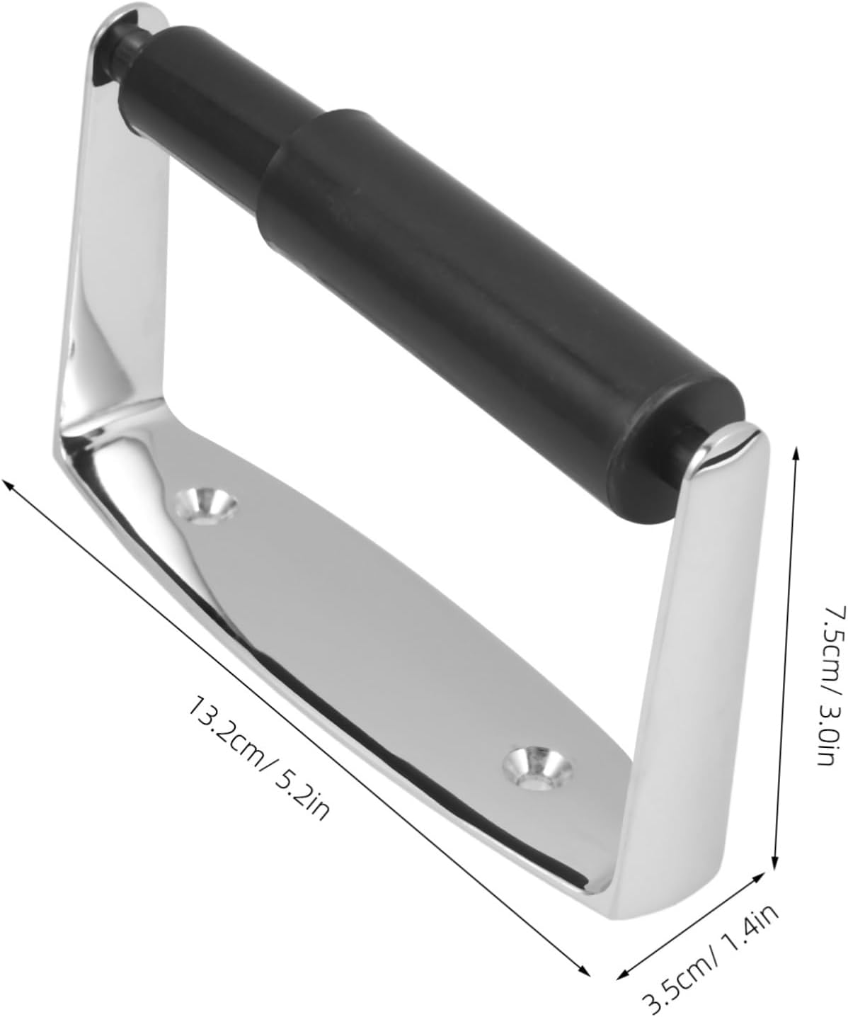 Jojofuny Wall Mounted Toilet Paper Holder with Phone Storage