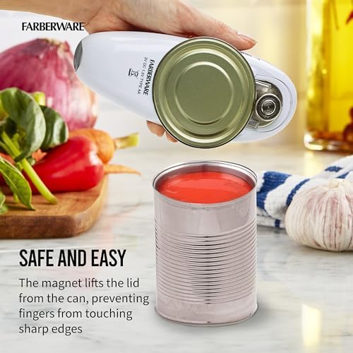 Farberware Hands-Free Electric Can Opener with Magnet