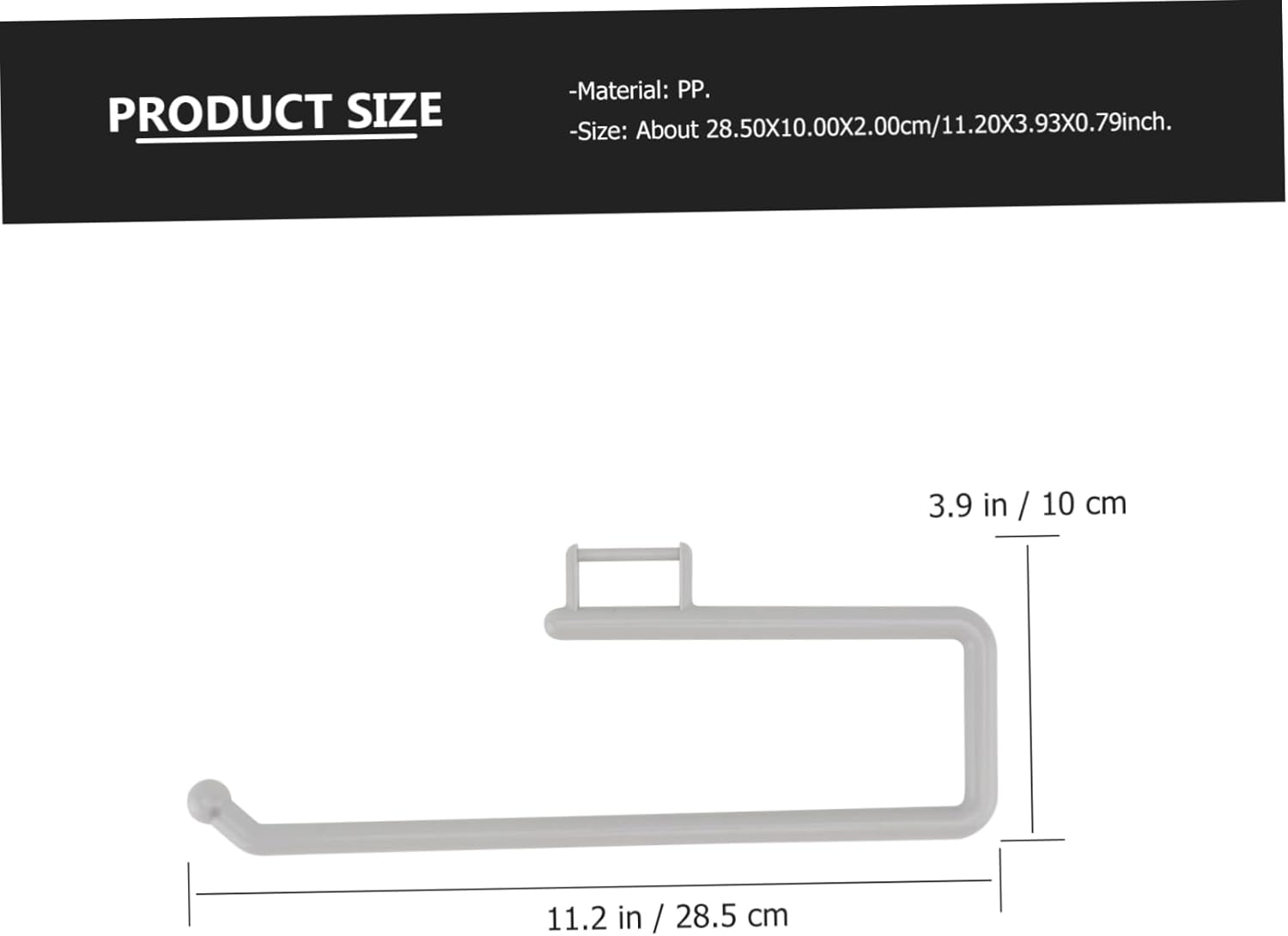 Wall Mounted Toilet Paper Holder - Durable Stylish Space-Saving Design