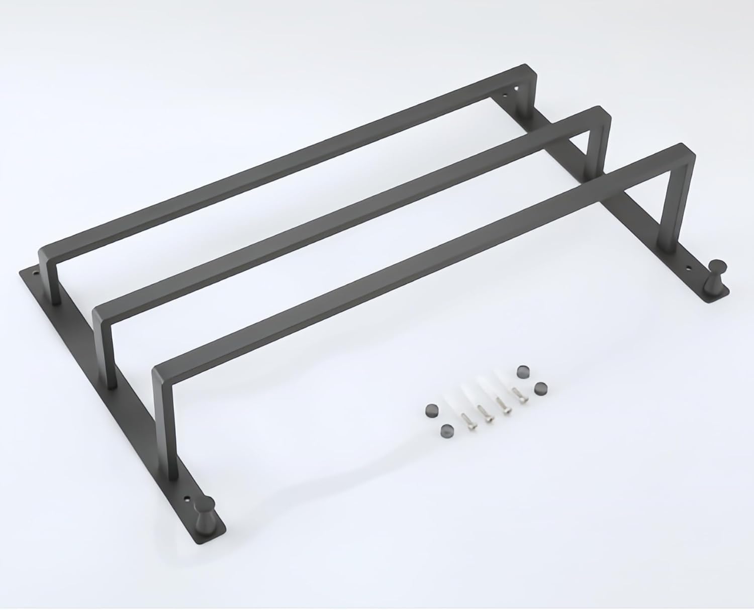 SEIDO 3-Tier Square Towel Rack 16 Inch Stainless Steel