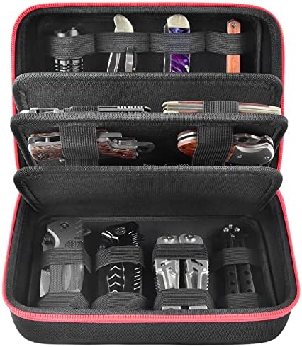 ANKHOH 4-Layer Knife Organizer Case with 32 Slots 1