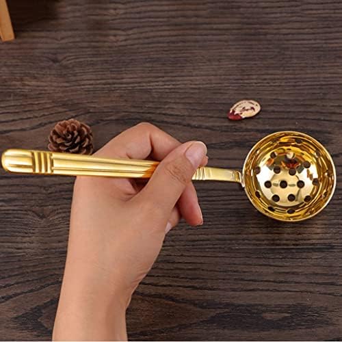 Copper Cooker Skimmer with Colander Ladle Strainer