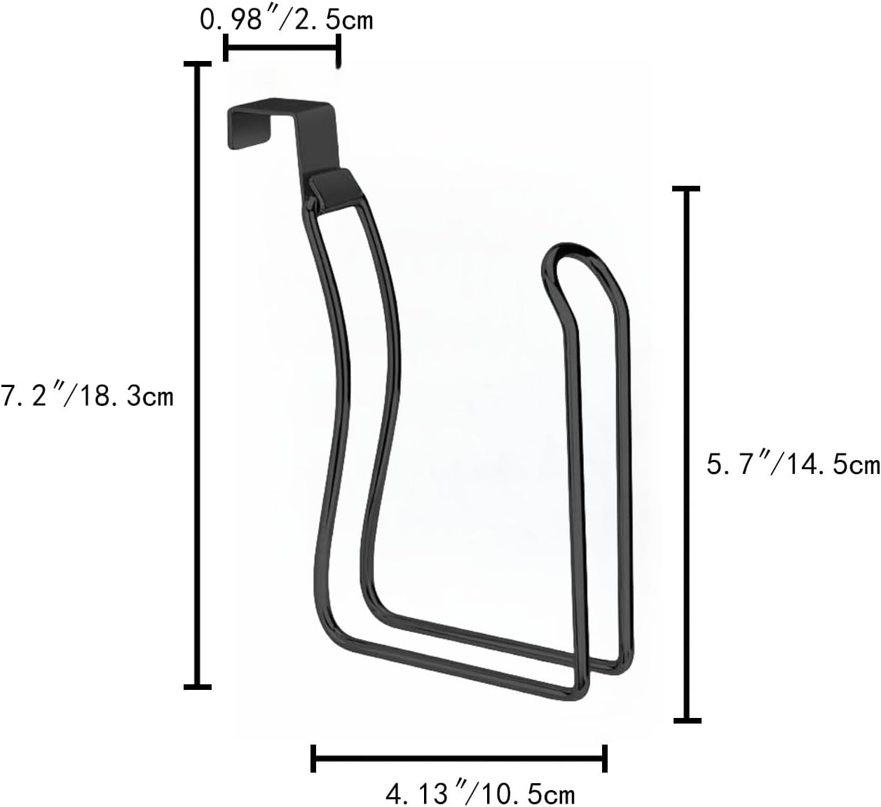 JWlock Stainless Steel Toilet Paper Holder 2-Pack