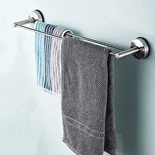 USZWBY Towel Bar Bathroom Shelf Storage Organizer