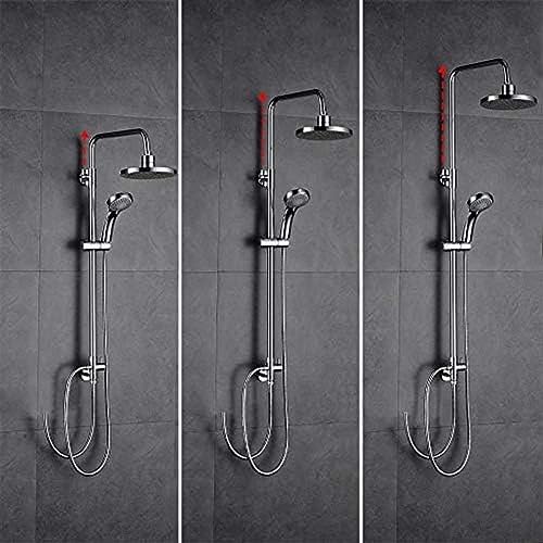 Swivel Shower Set with Hand Rain Shower Heads
