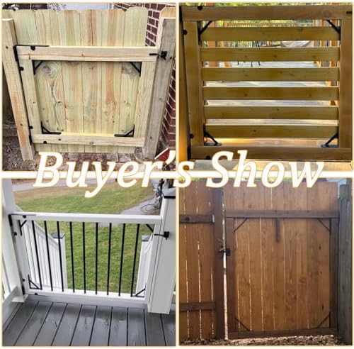 Heavy Duty Fence Gate Kit - Anti Sag Rust-Proof