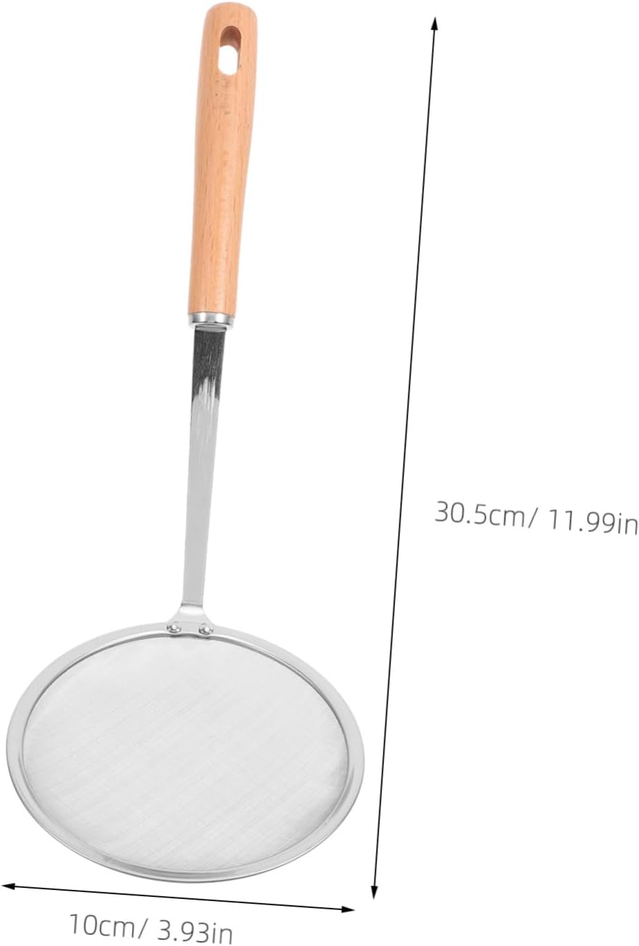 Cabilock 10cm Fine Mesh Skimmer Spoon with Handle