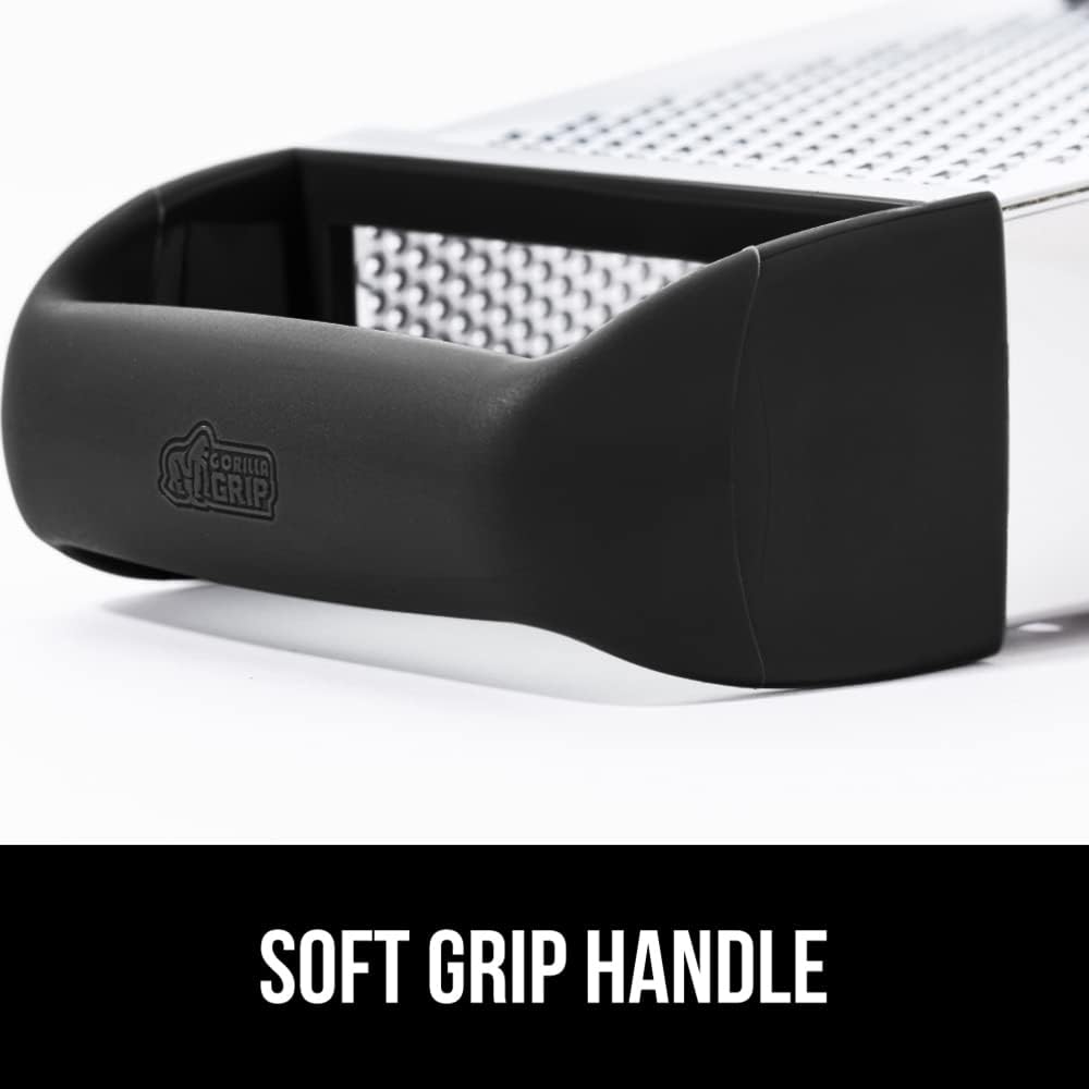 Gorilla Grip XL 4-Sided Cheese Grater with Container