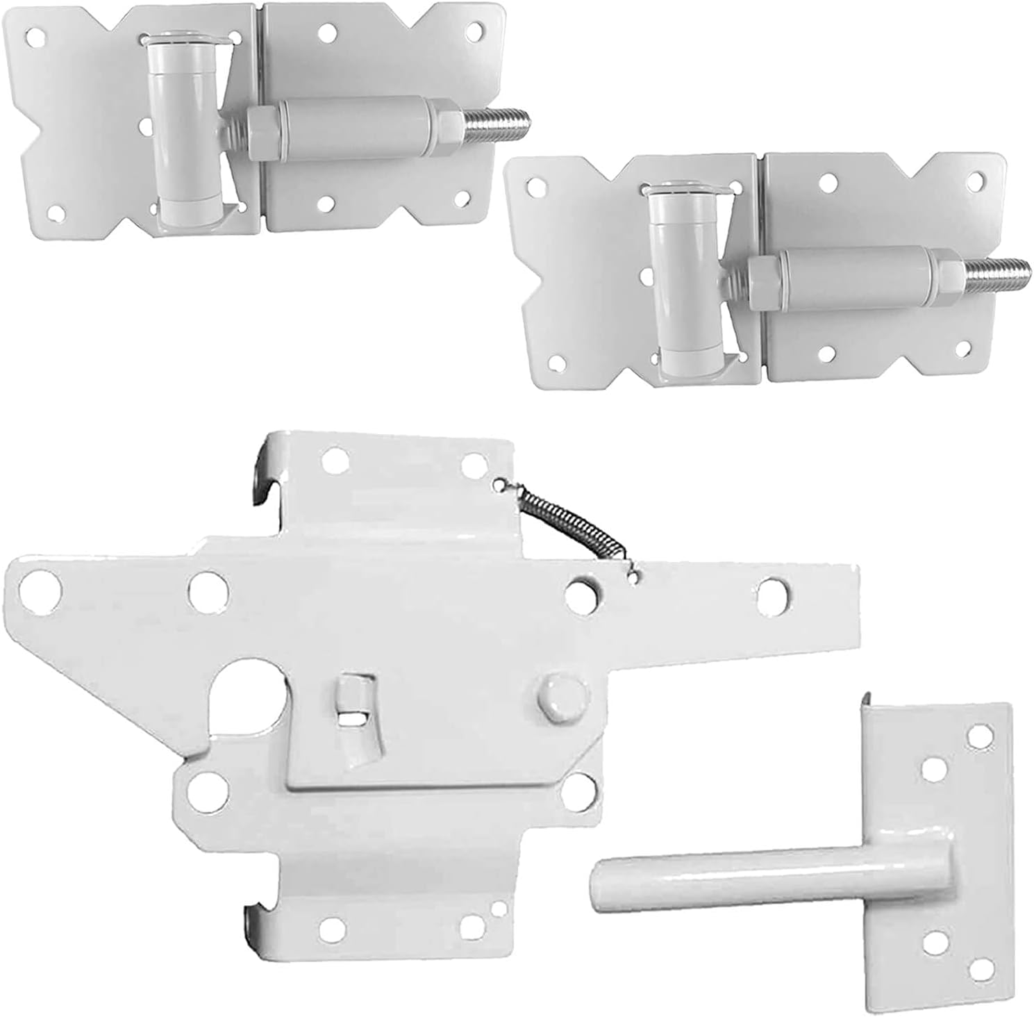 Jake Sales Free Shipping Vinyl Fence Gate Hardware Kit White