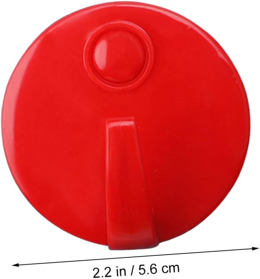 LIFKICH 20pcs Strong Adhesive Wall Hooks Red
