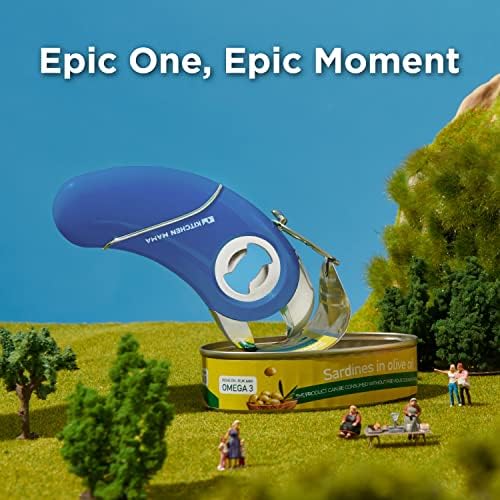 Kitchen Mama Epic One Multifunction Opener Blue