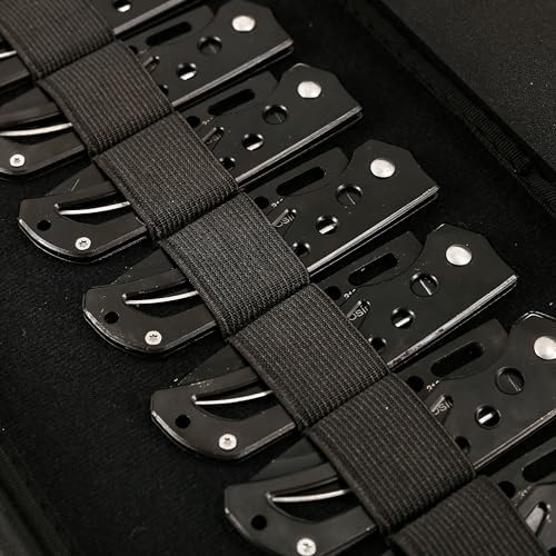 ANEETAFAN Pocket Knife Display Case with Handle