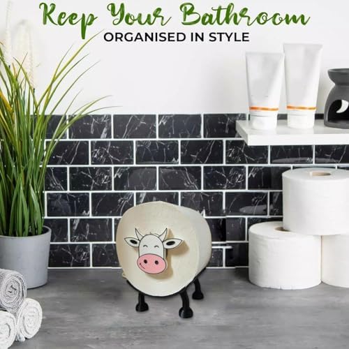 Funny Cow Toilet Paper Holder Add Some Fun to Your Bathroom