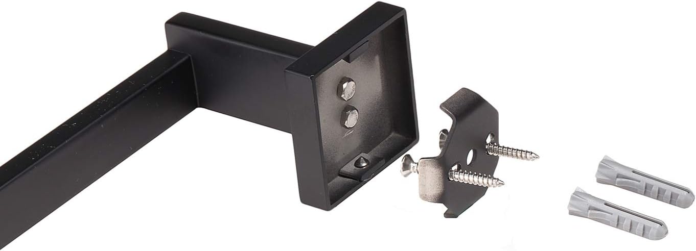 Toprema Toilet Paper Holder Stainless Steel Matte Black