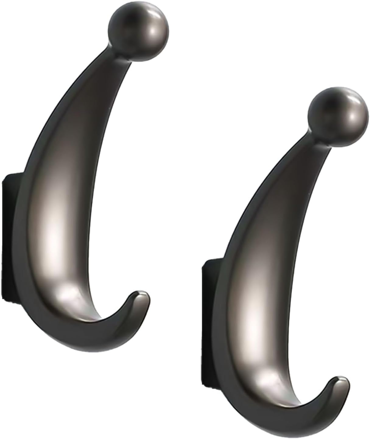 Yundoza 2 Pack Towel Hooks Gray 1