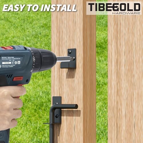 TIBEGOLD 18 Heavy Duty Cane Bolt Gate Drop Rod