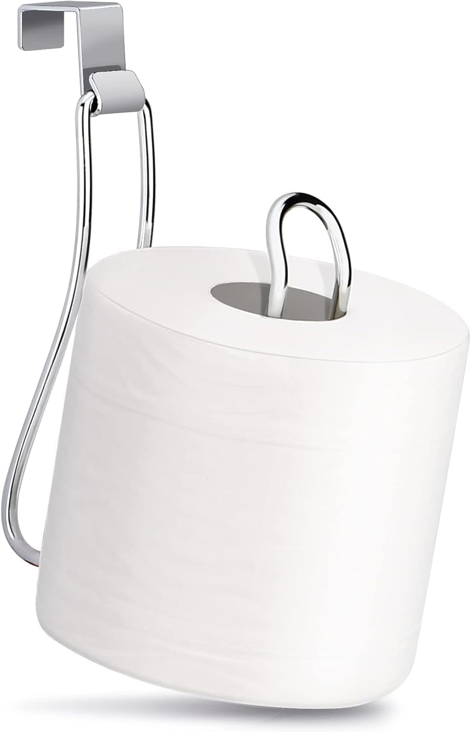 Premium Chrome toilet paper holder for small spaces - Durable and space-saving