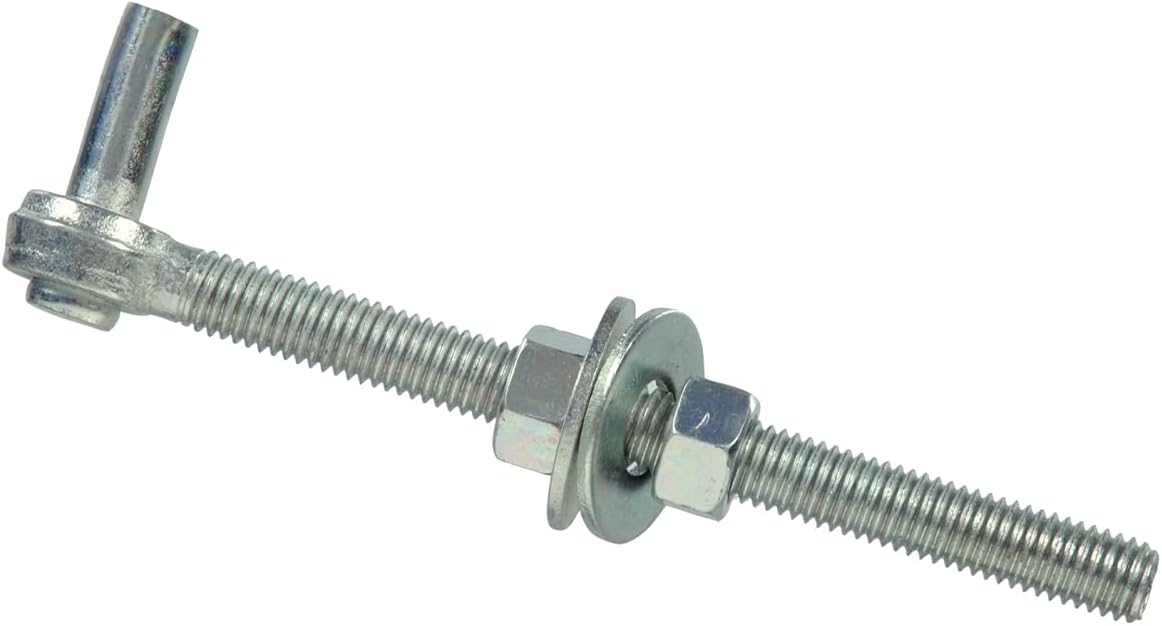 Hardware Essentials Gate Bolt Hook Zinc Steel 34 x 10
