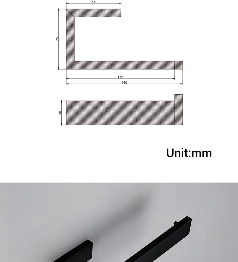 IsolaY Stainless Steel Wall-Mounted Toilet Paper Holder