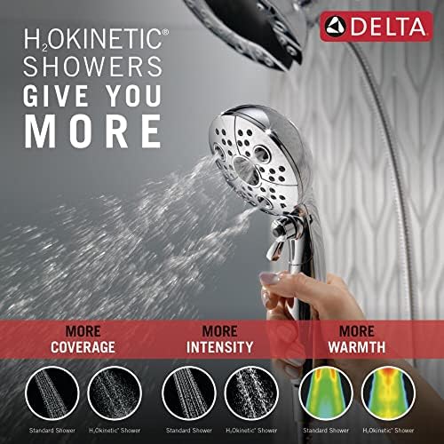 Delta 58480-25-PK Two-in-One Handheld Shower Head