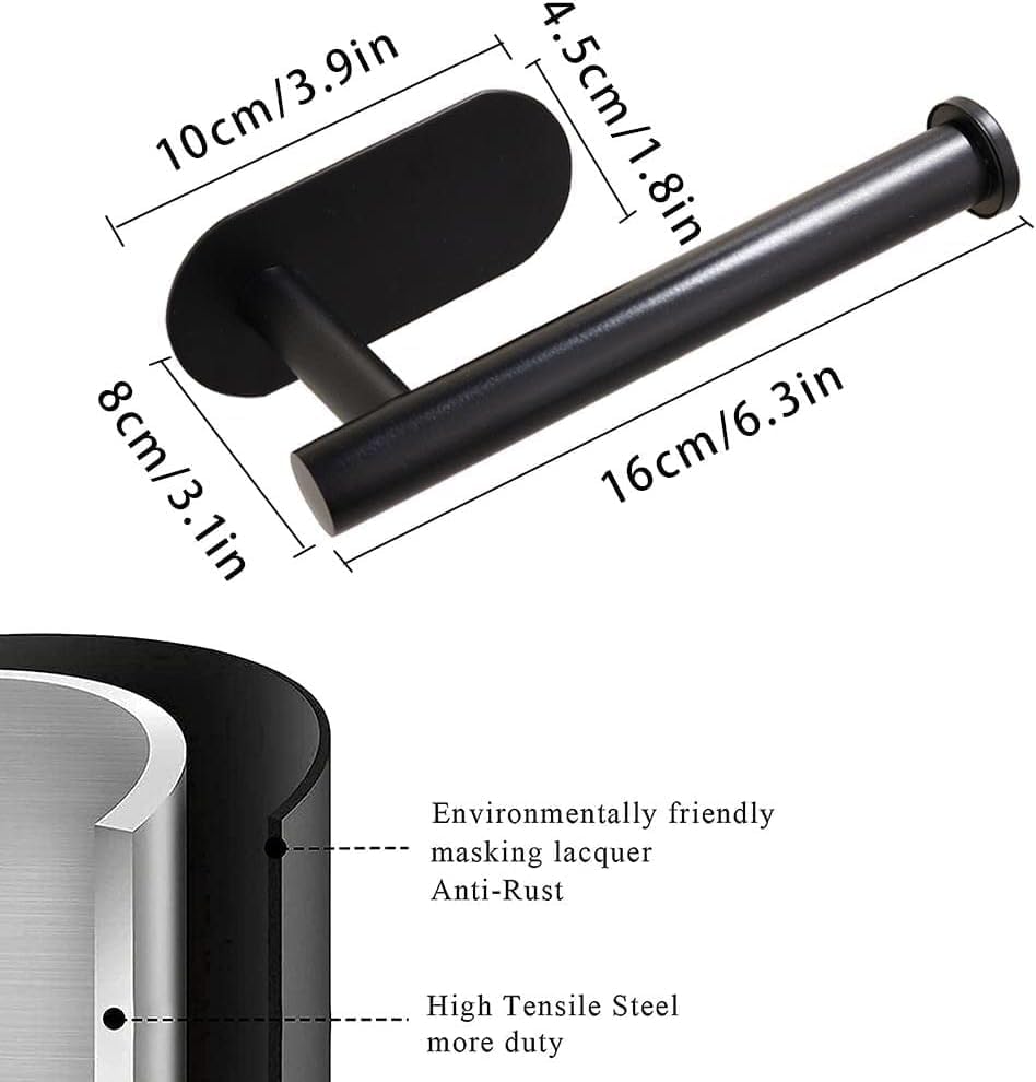 YUNTUOO Toilet Paper Holder Self Adhesive 1