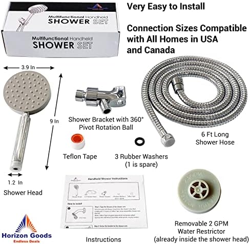 All Metal Showers Set