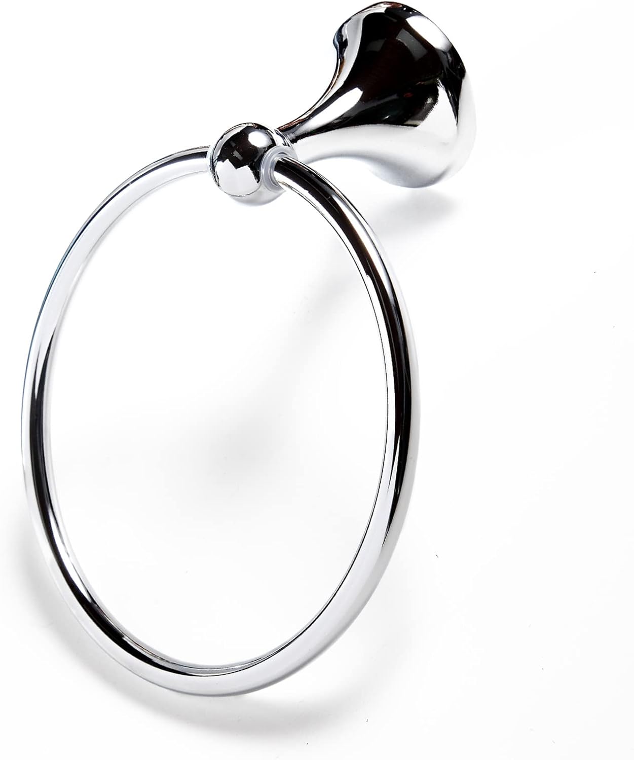 YENZEEN Brushed Nickel Towel Ring for Bathroom Wall Mount Stainless Steel