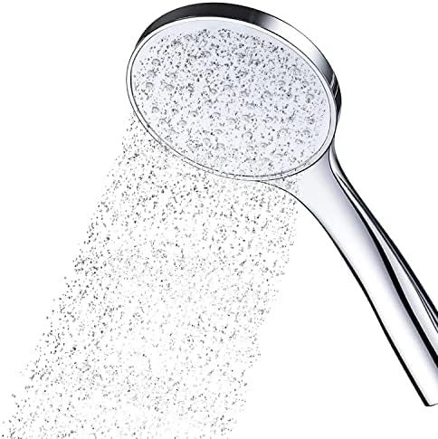 KWTORFIA Chrome-Plated High Pressure Handheld Shower Head G12 Interface