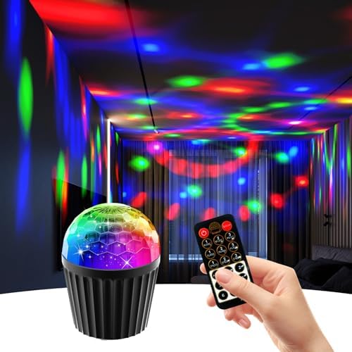 Yiixuyo Disco Ball Light with Voice Control