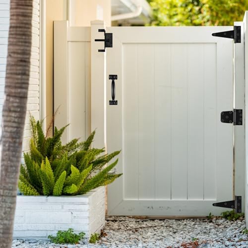 KAXIWEI Heavy Duty Gate Latch Set - Secure Style Your Fence