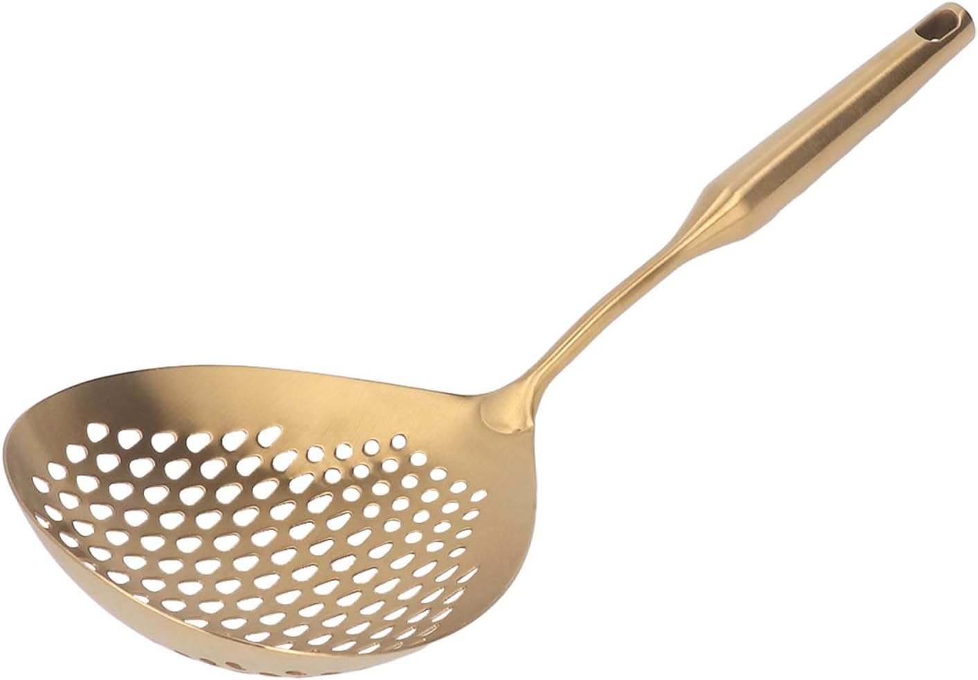 Fdit 304 Stainless Steel Skimmer Ladle with Long Handle