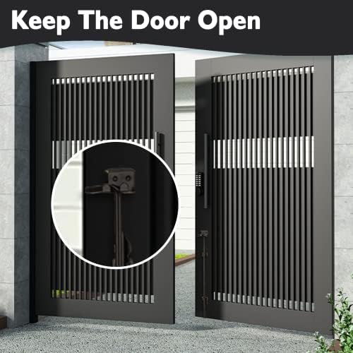 Sturdy 18 Cane Bolt Gate Stopper Black