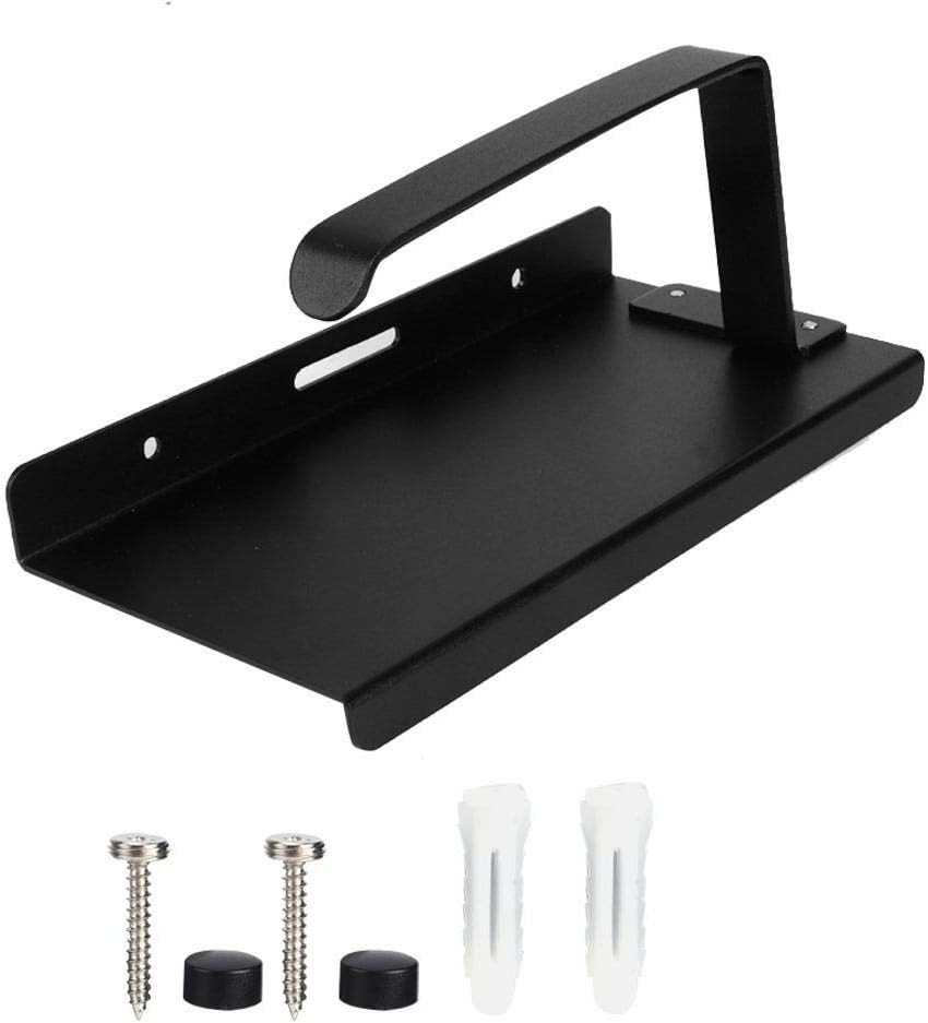 Duokon Toilet Paper Holder with Storage Shelf
