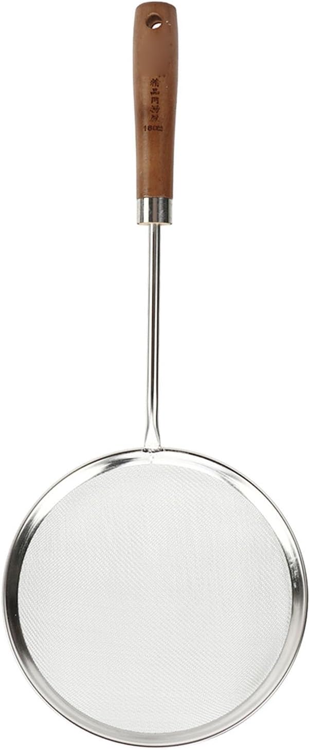 Oil Colander with Fine Mesh for Grease and Foam Removal