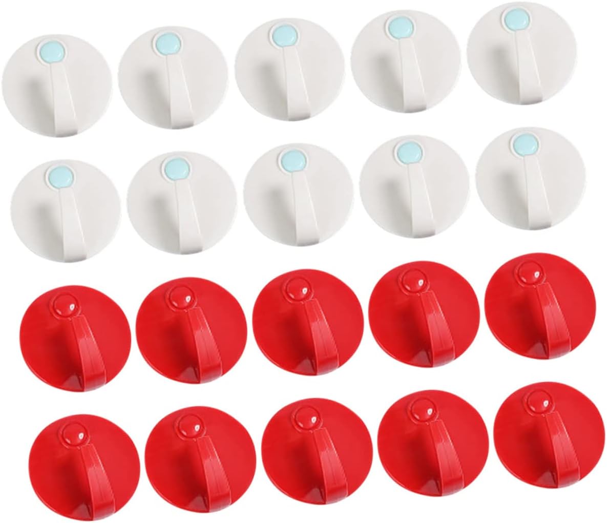 Homoyoyo Heavy Duty Adhesive Wall Hooks for Bathroom