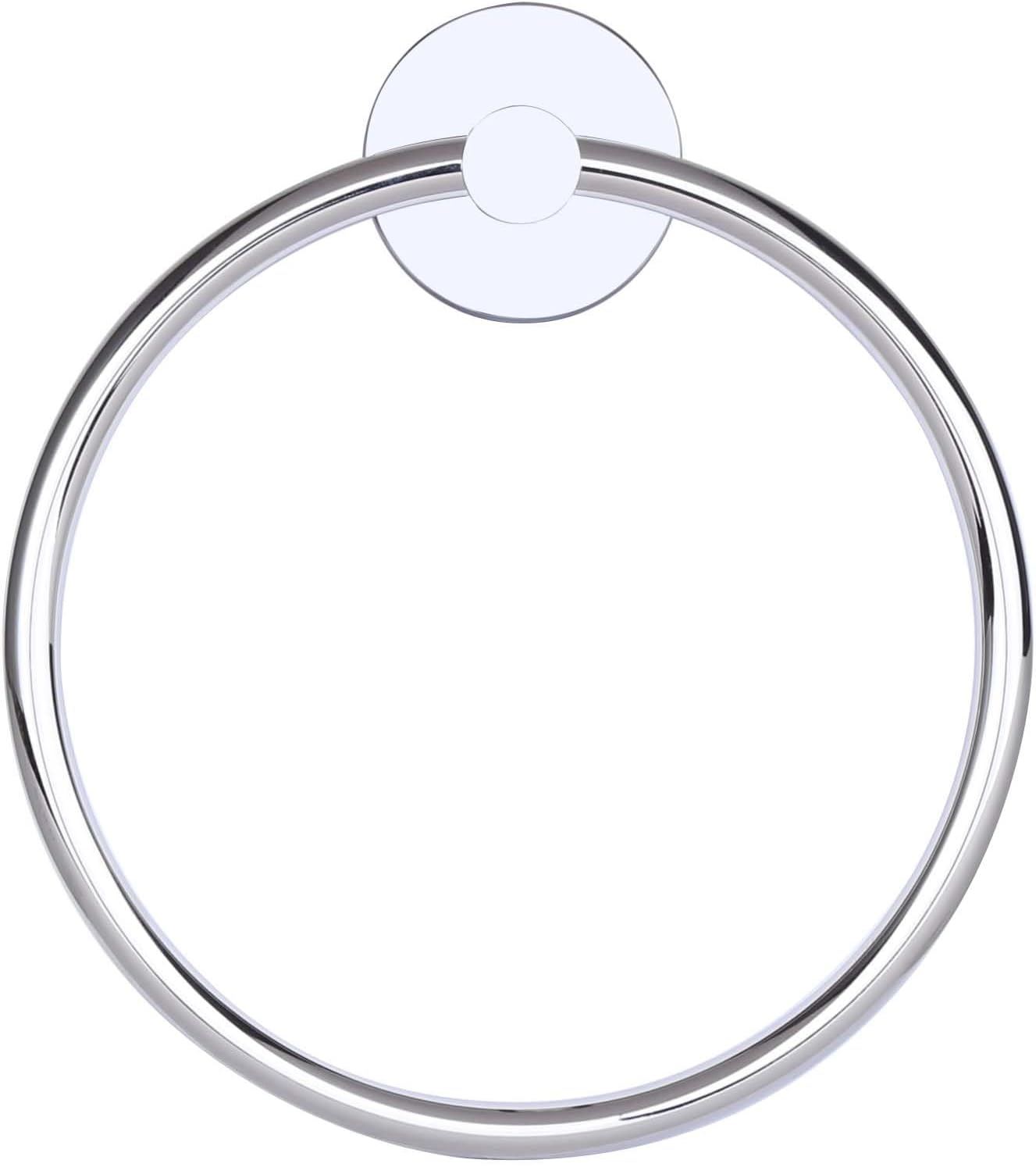 Canarm Cain Polished Chrome Towel Ring 675 Inch