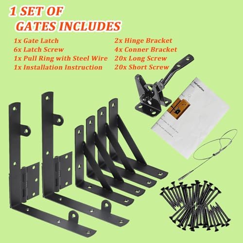 10-Point Fence Gate Kit by YGPHO