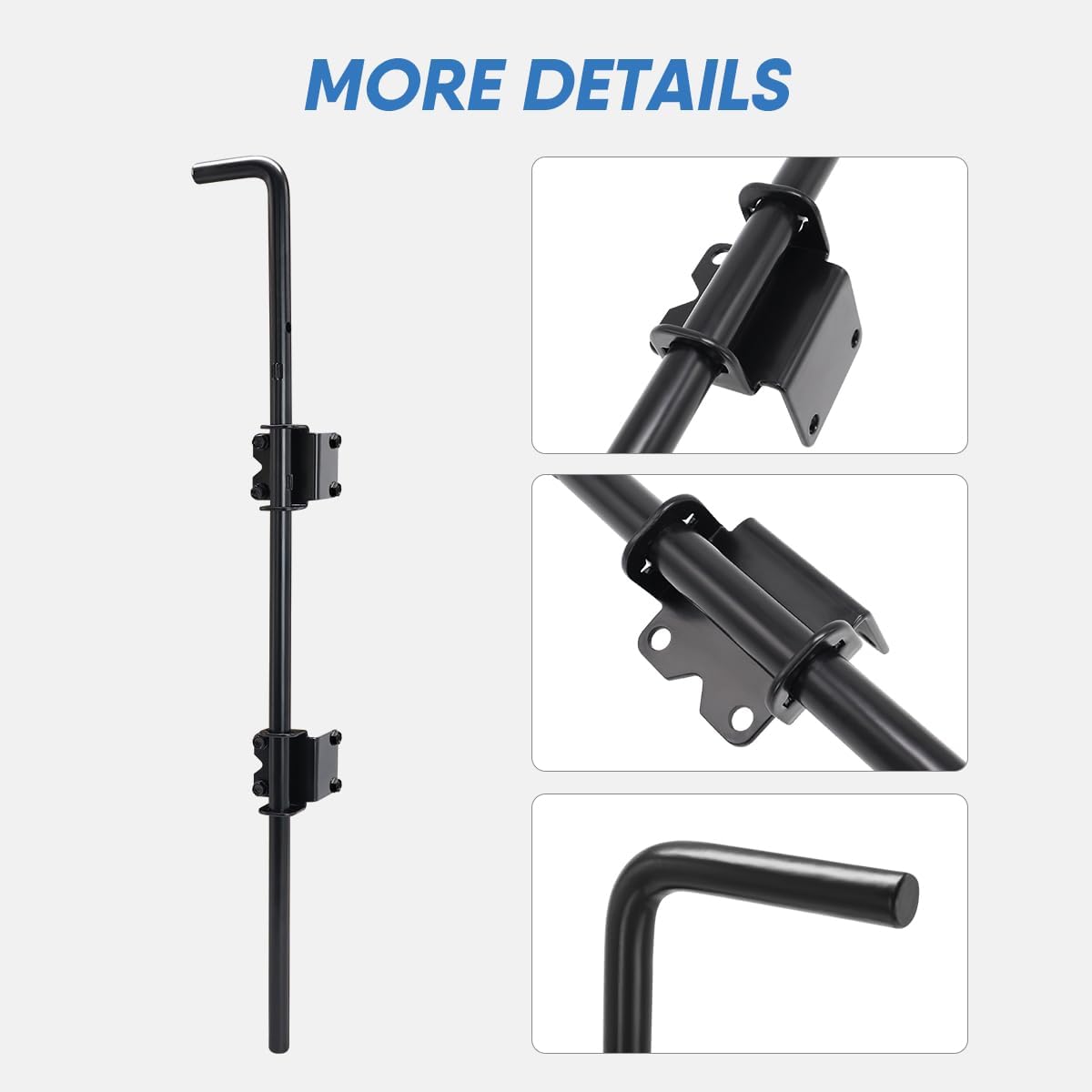 HANSHAN Cane Bolt Gate Drop Rod Set