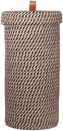 Luxury Jute Black Toilet Paper Holder