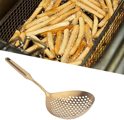 Fdit 304 Stainless Steel Skimmer Ladle with Long Handle
