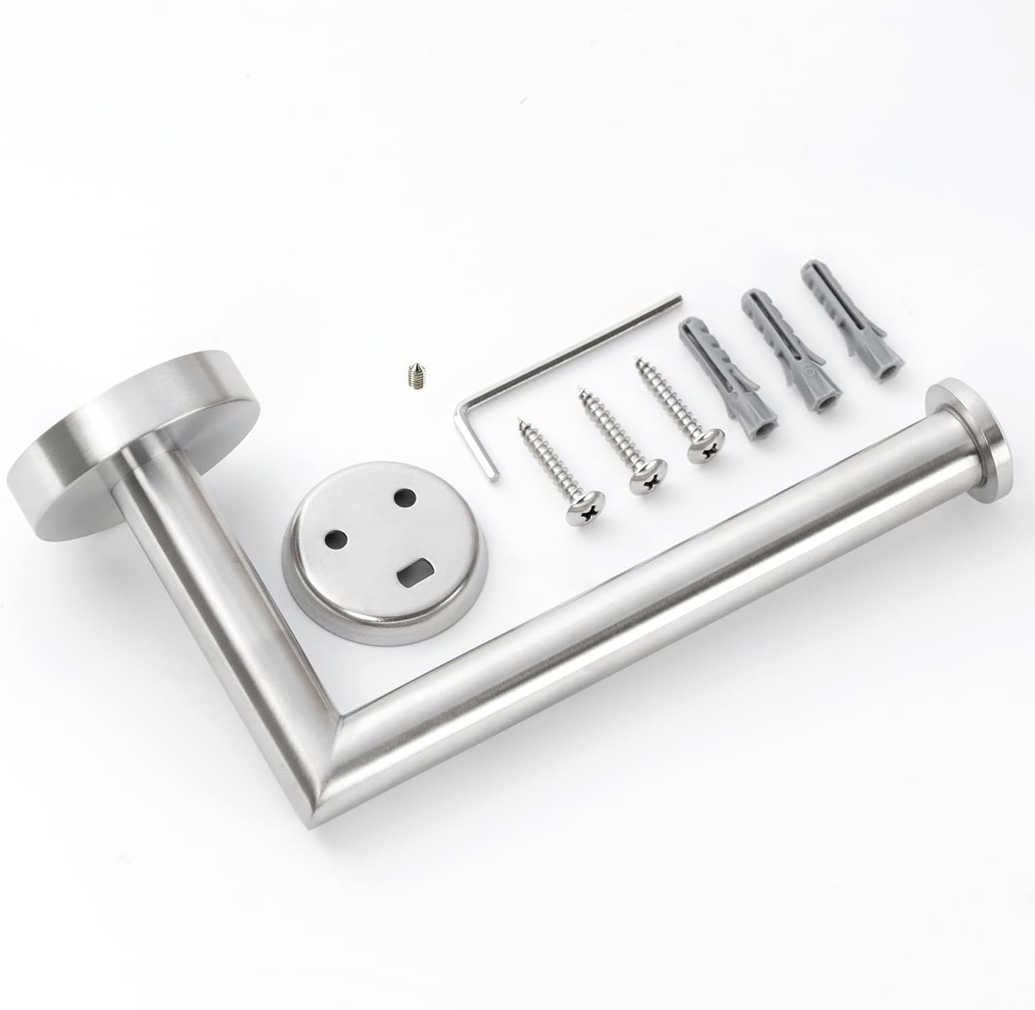 HITSLAMWall-Mount Stainless Steel Toilet Paper Holder
